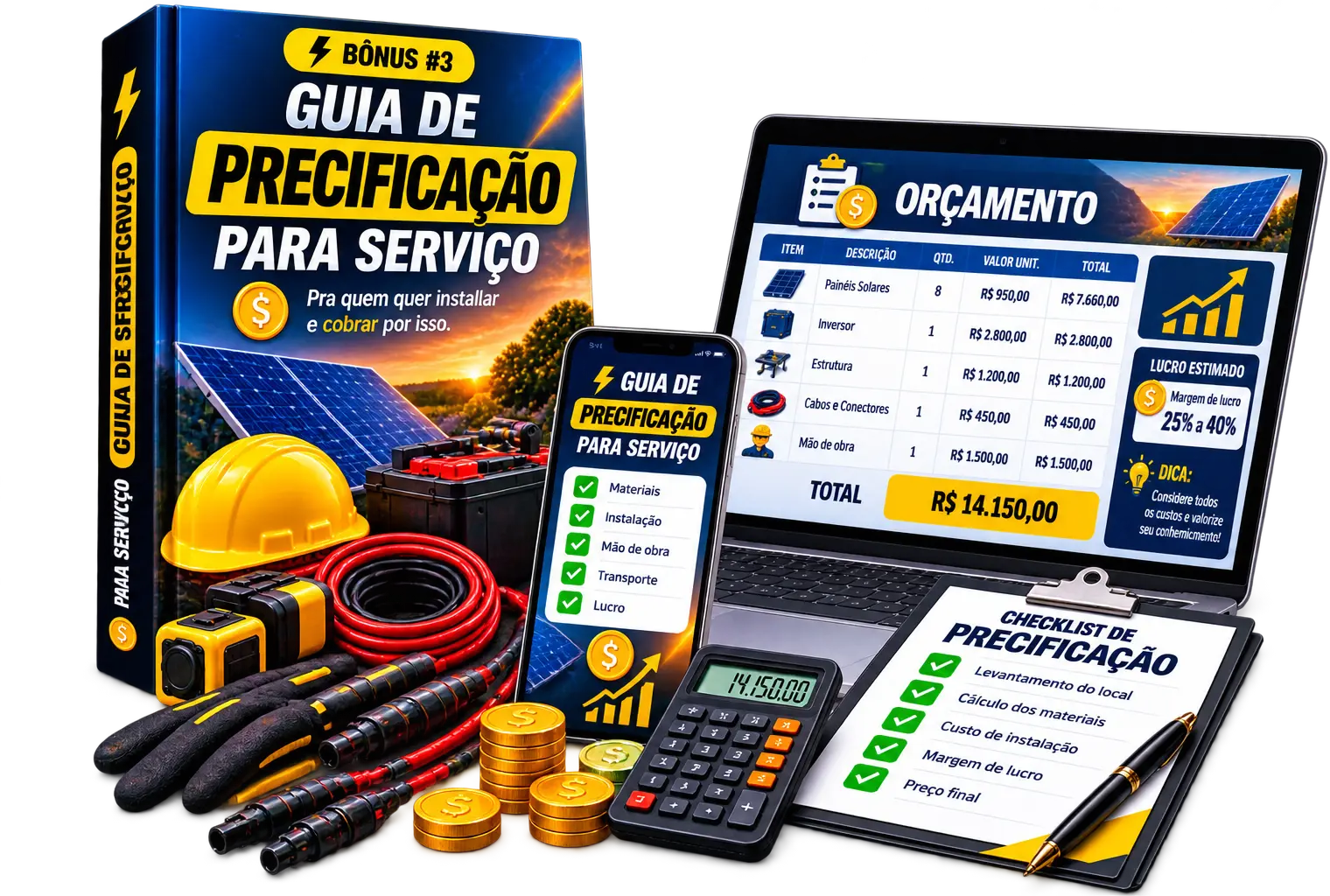 Bônus 3 — Guia de Precificação para Serviço