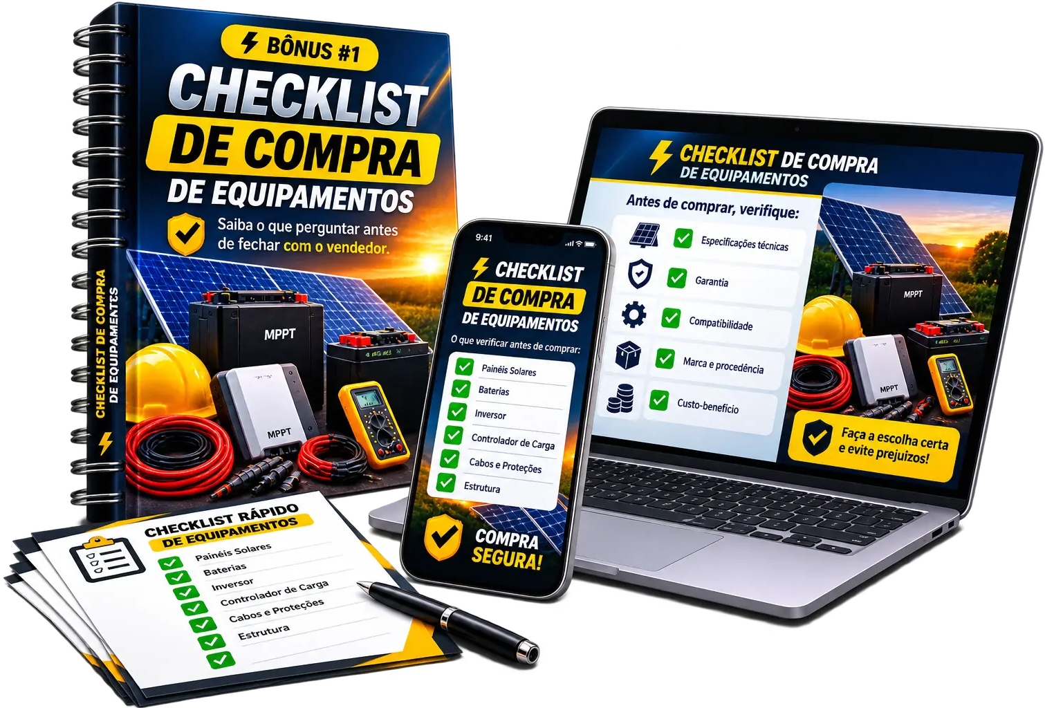 Bônus 1 — Checklist de Compra de Equipamentos